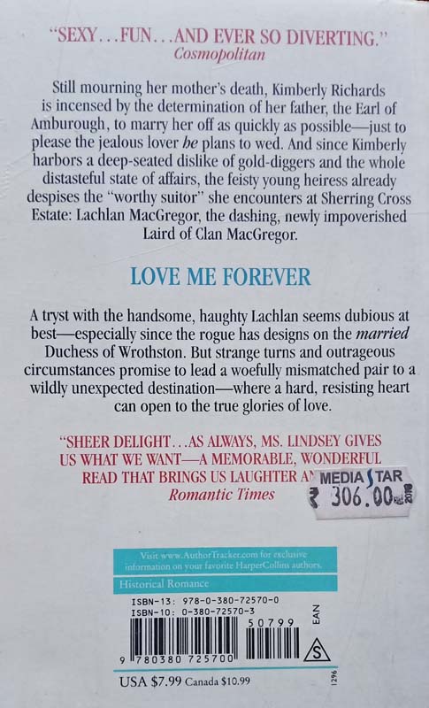 Love Me Forever (back)