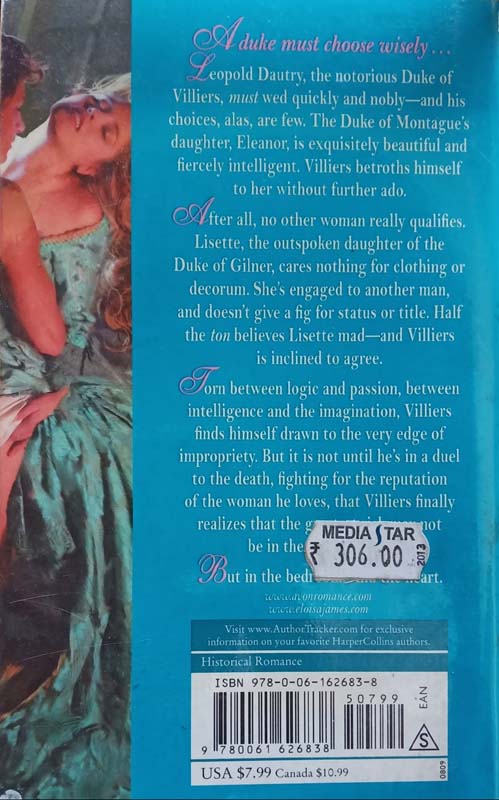 A Duke Of Her Own (back)