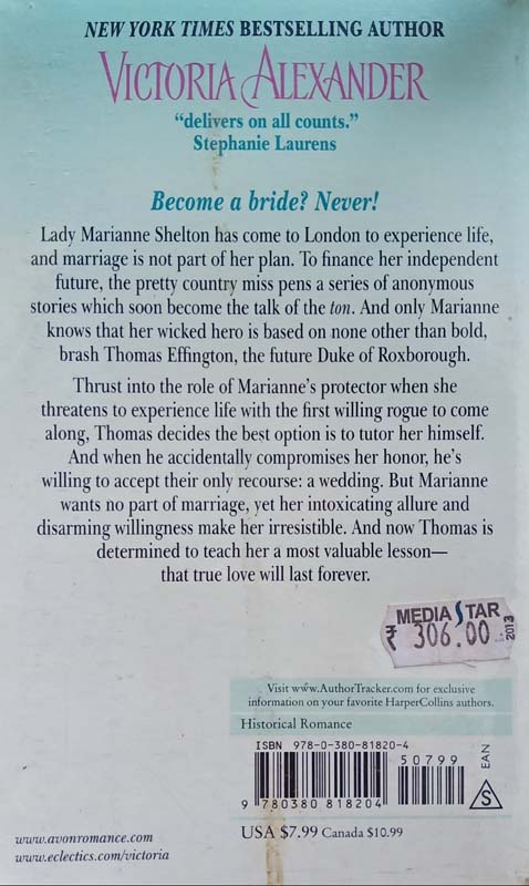 The Marriage Lesson (back)