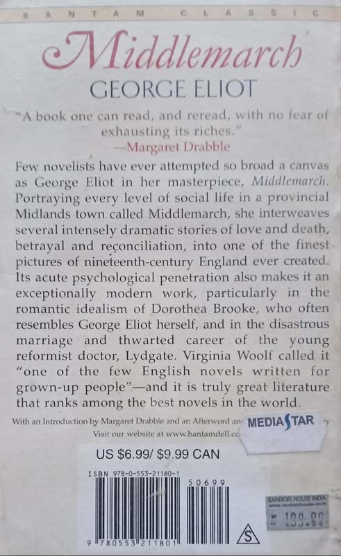 Middlemarch (back)