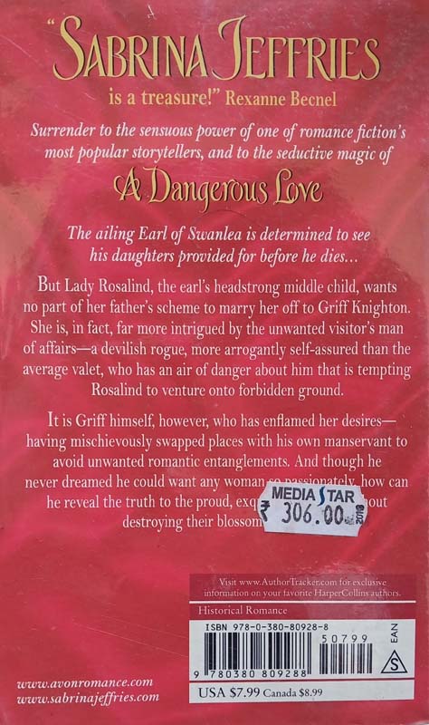 A Dangerous Love (back)