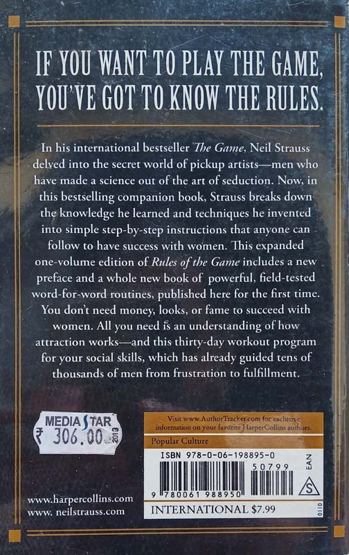 Rules Of The Game (back)