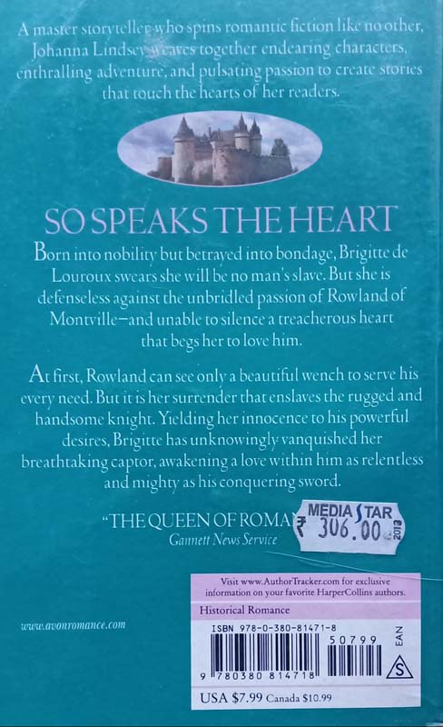 So Speaks The Heart (back)