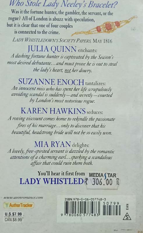 Lady Whistledown Strikes Back (back)