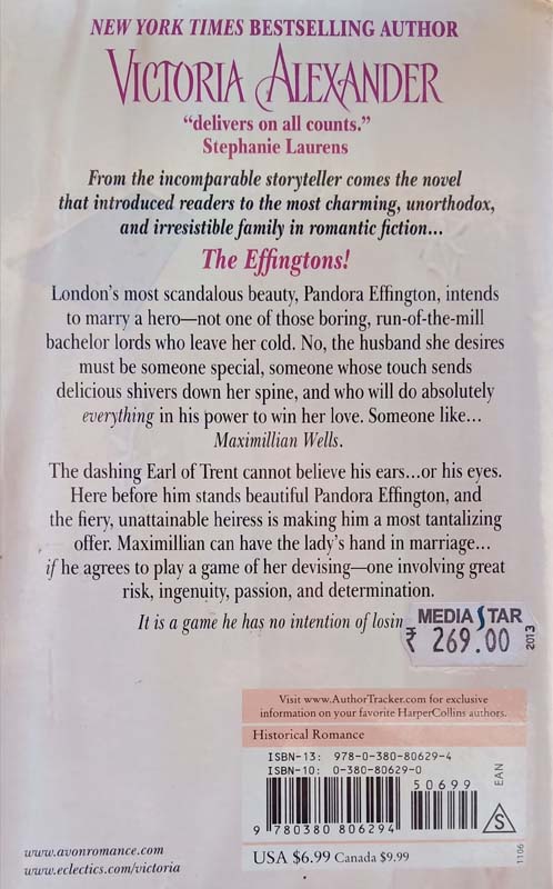The Wedding Bargain (back)