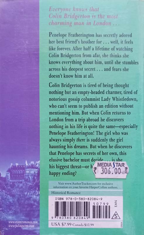 Romancing Mister Bridgerton (back)
