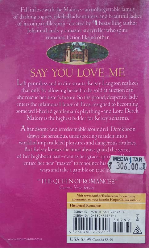 Say You Love Me (back)