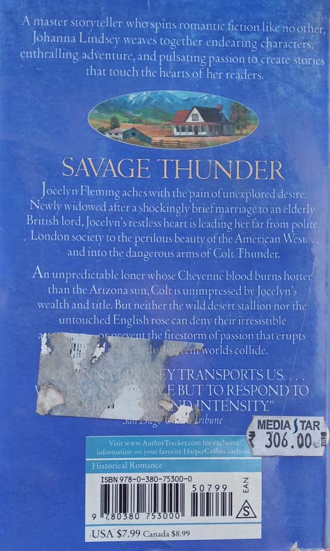 Savage Thunder (back)