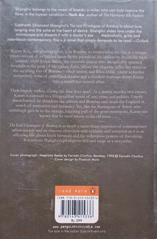 The Lost flamingoes Of Bombay (back)