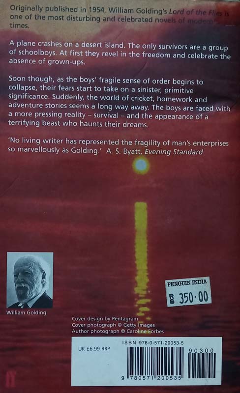 Lord Of The Flies (back)