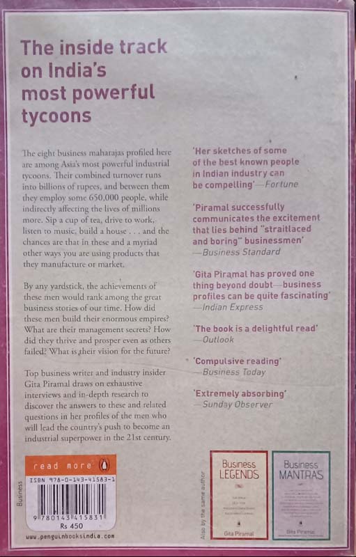 Business Maharajas (back)