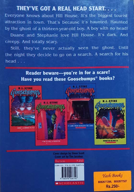 Goosebumps : The Headless Ghost (back)