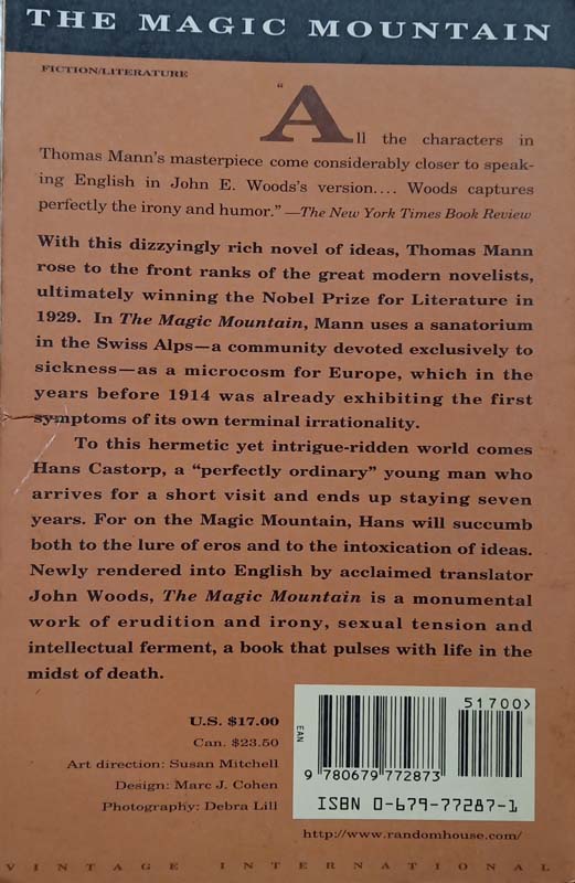 The Magic Mountain (back)