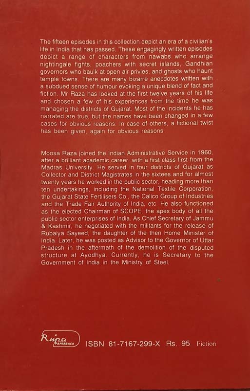 Of Nawabs And Nightingales & Other Episodes (back)