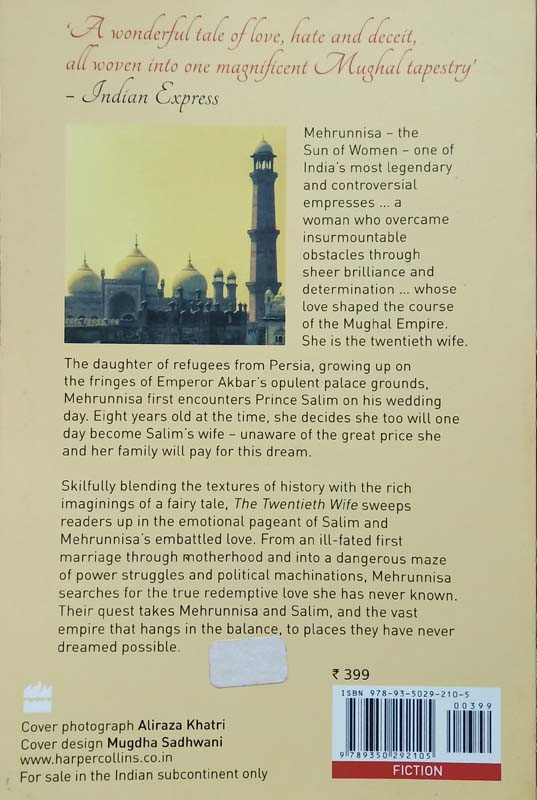 The Twentieth Wife (back)