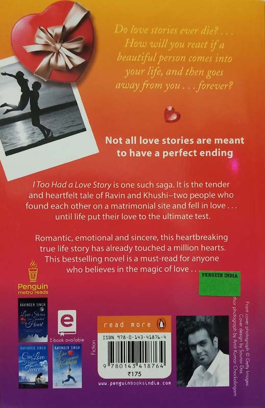I Too Had A Love Story (back)