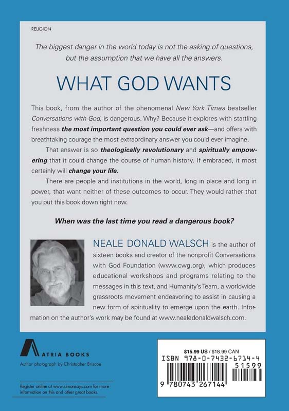 What God Wants (back)