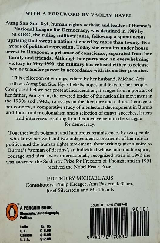 Freedom From Fear And Other Writings (back)