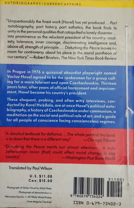 Disturbing The Peace (back)