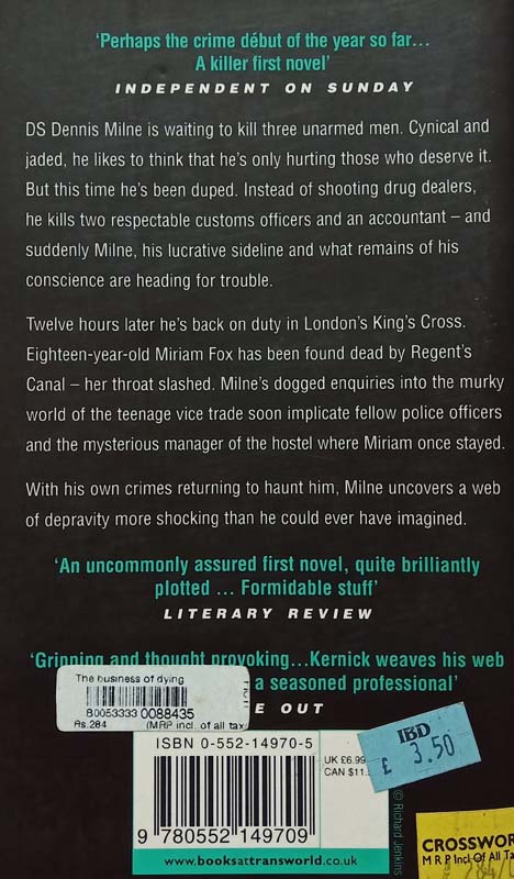 The Business Of Dying (back)