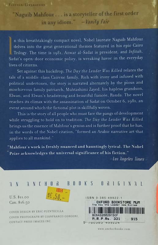 The Day The Leader Was Killed (back)