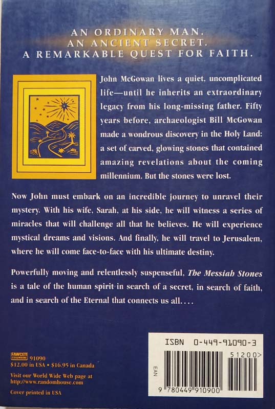 The Messiah Stones (back)