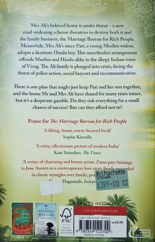 Mrs Ali's Road To Happiness (back)