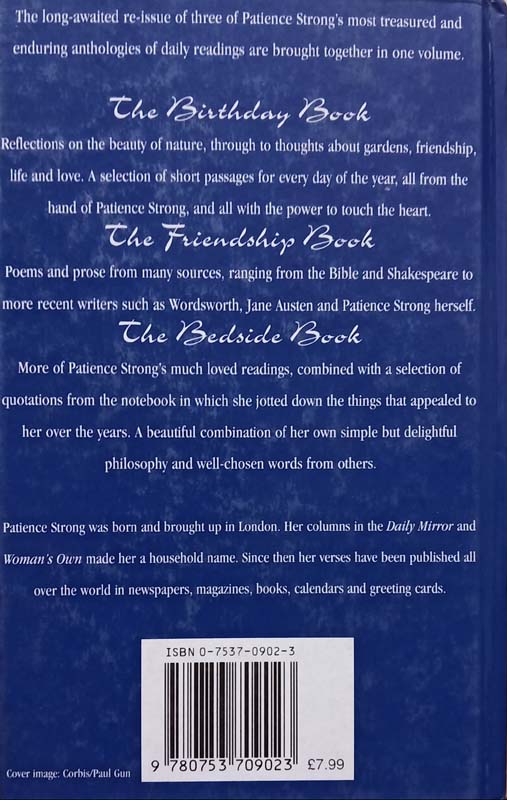 Patience Strong's Thoughts For Every Day (back)