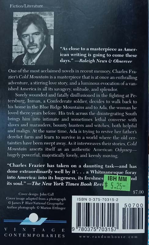 Cold Mountain (back)