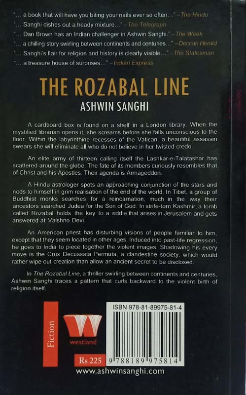 The Rozabal Line (back)
