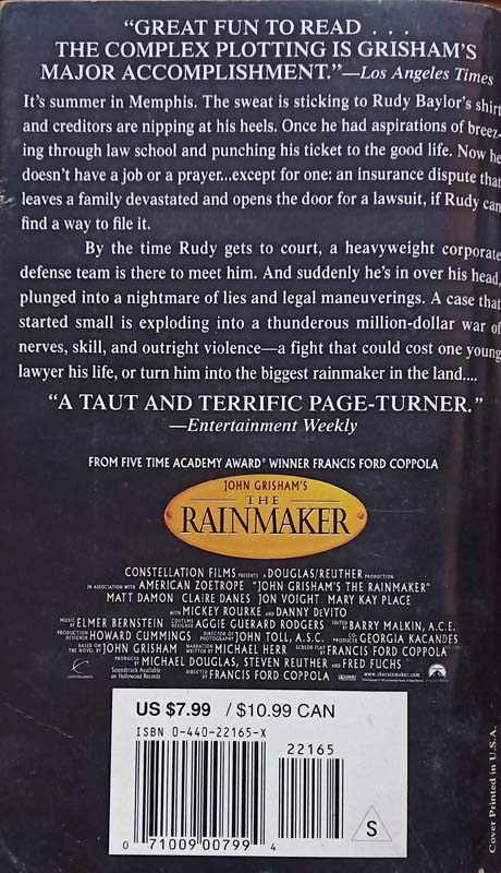 The Rainmaker (back)