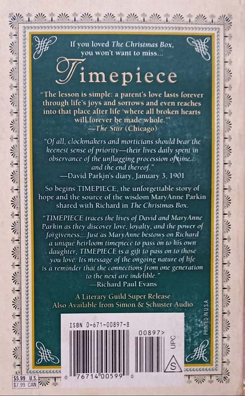 Timepiece (back)