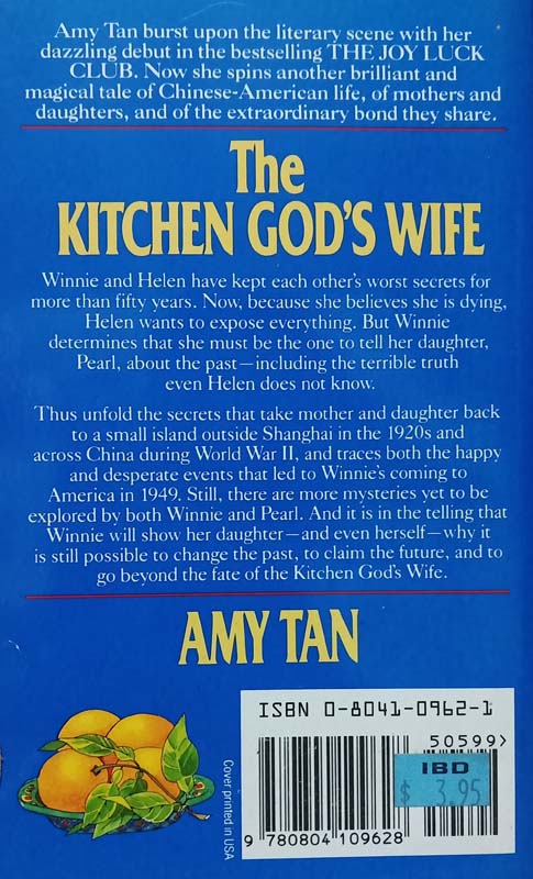 The Kitchen God's Wife (back)