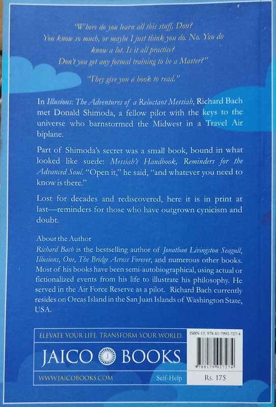 Messiah's Handbook (back)