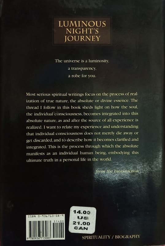 Luminous Night's Journey (back)