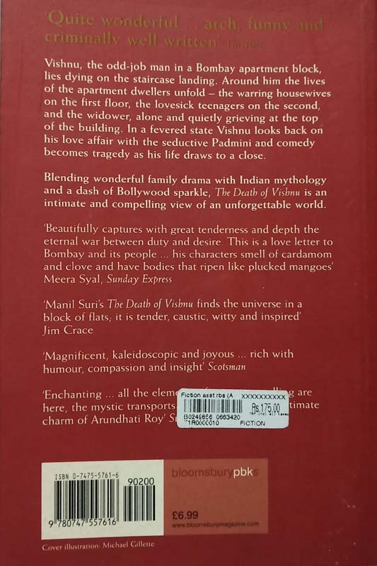 The Death Of Vishnu (back)