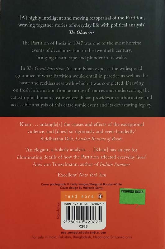 The Great Partition (back)