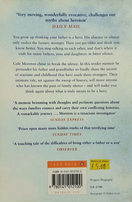 My Father Was A Hero (back)