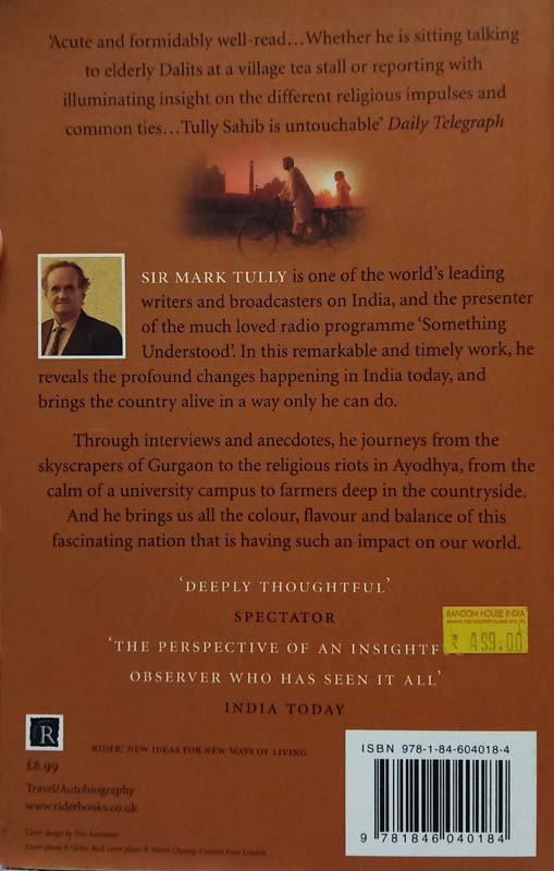 India's Unending Journey (back)