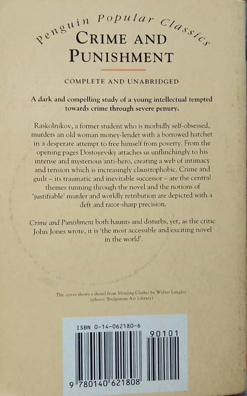 Crime And Punishment (back)