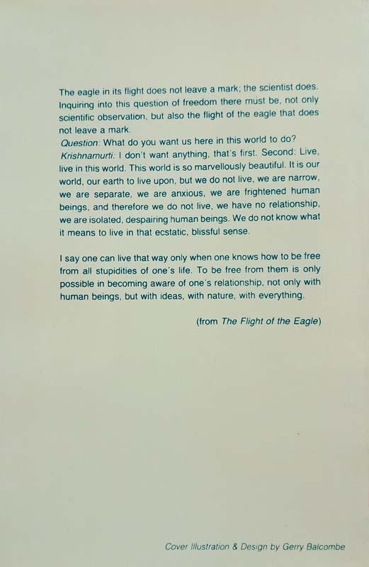 The Flight Of The Eagle (back)
