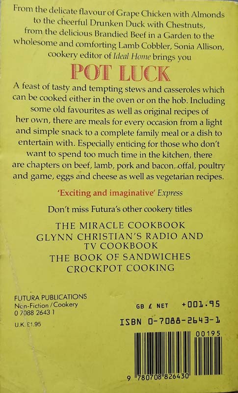 Pot Luck (back)