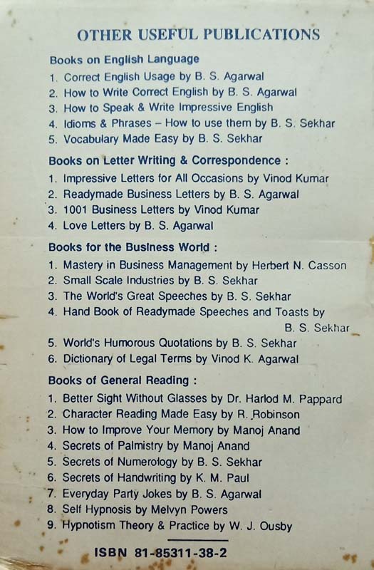 The World's Great Speeches (back)
