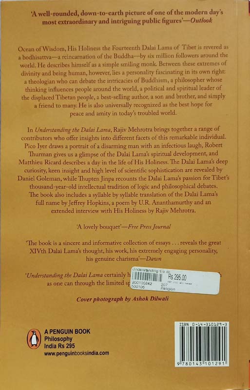 Understanding The Dalai Lama (back)