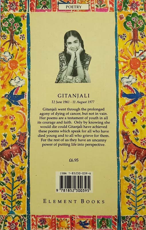 Poems Of Gitanjali (back)