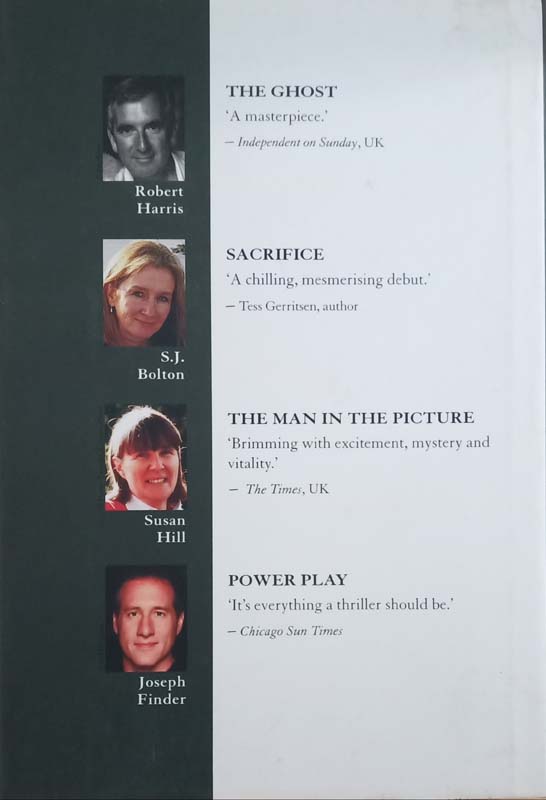 Select Editions : The Ghost, Sacrifice, The Man In The Picture, Power Play (back)