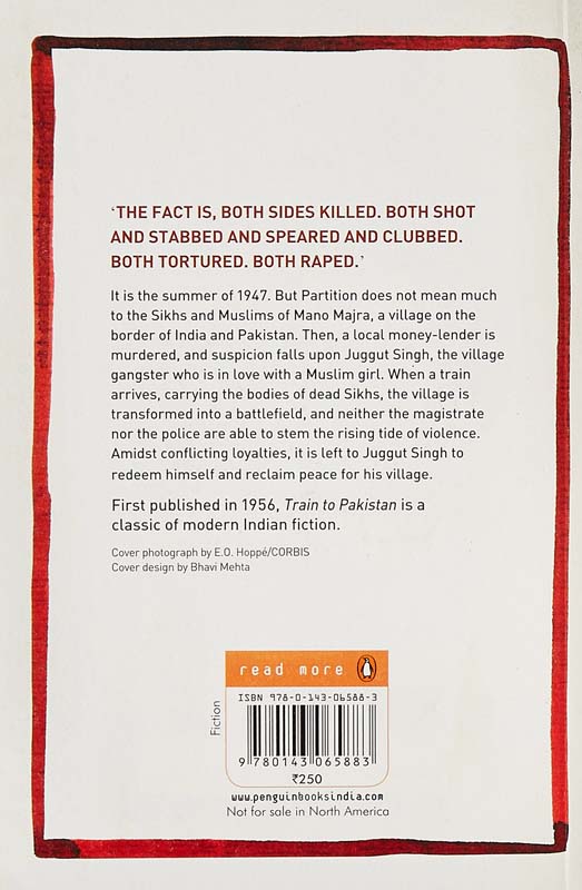 Train To Pakistan (back)