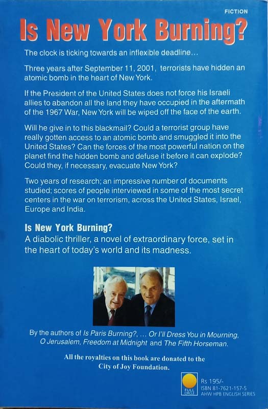 Is New York Burning (back)