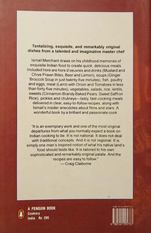 Indian Cuisine (back)