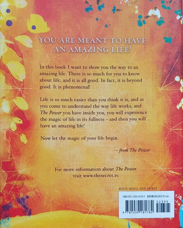 The Secret The Power (back)